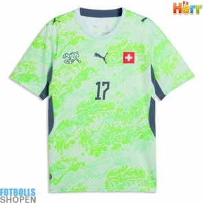 Billiga Schweiz Ruben Vargas #17 Bortatröja VM 2026 Kortärmad